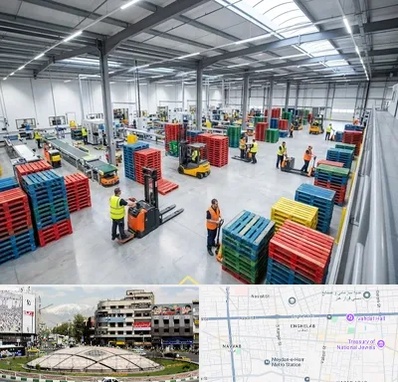 پالت پلاستیکی در مرکز تهران 