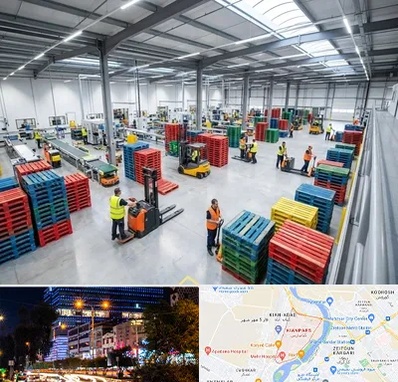 پالت پلاستیکی در کیانپارس اهواز 