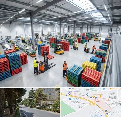 پالت پلاستیکی در مهرویلا کرج 