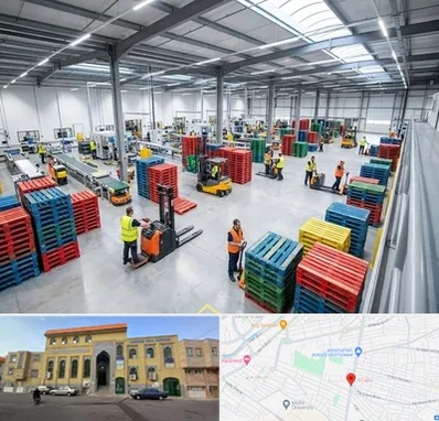 پالت پلاستیکی در زنبیل آباد قم 