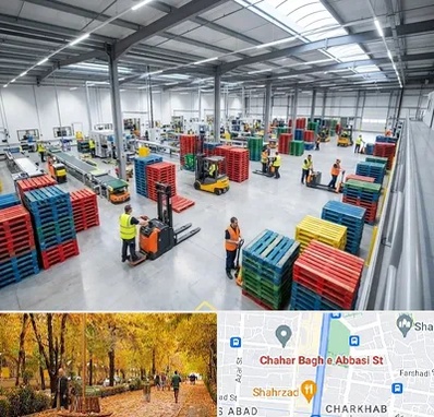 پالت پلاستیکی در چهارباغ اصفهان 