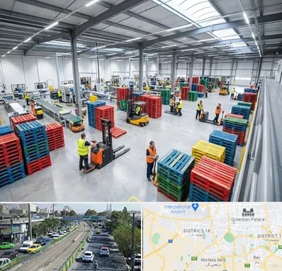 پالت پلاستیکی در جنوب تهران 