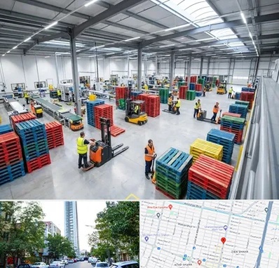 پالت پلاستیکی در امامت مشهد