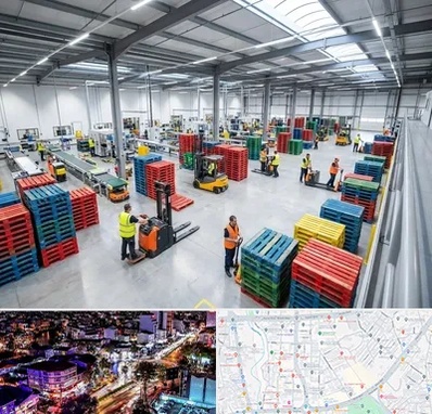 پالت پلاستیکی در منظریه رشت