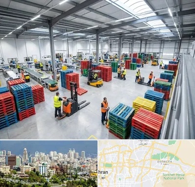 پالت پلاستیکی در شرق تهران 