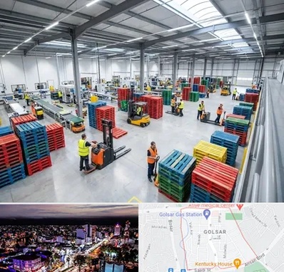 پالت پلاستیکی در گلسار رشت