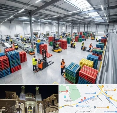 پالت پلاستیکی در زرگری شیراز 