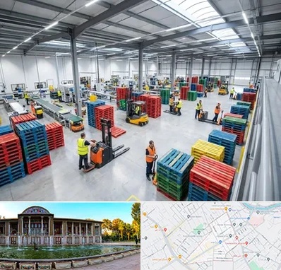 پالت پلاستیکی در عفیف آباد شیراز 