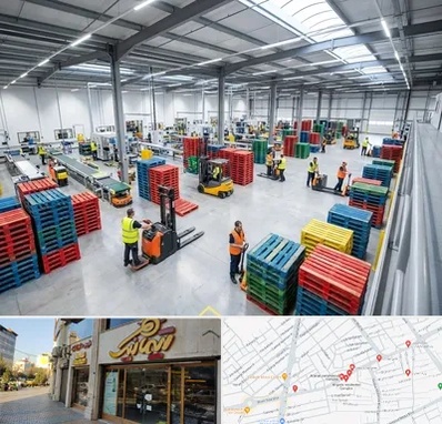 پالت پلاستیکی در عطاران قم 