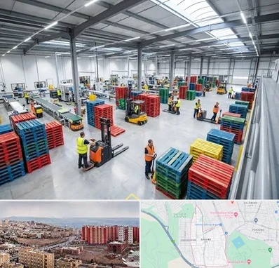 پالت پلاستیکی در سهند تبریز 