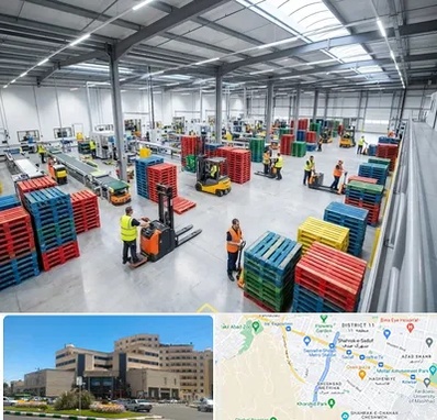 پالت پلاستیکی در صیاد شیرازی مشهد