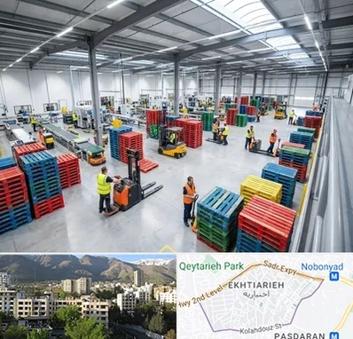 پالت پلاستیکی در اختیاریه
