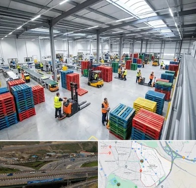 پالت پلاستیکی در یاغچیان تبریز 