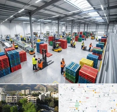 پالت پلاستیکی در دیباجی 