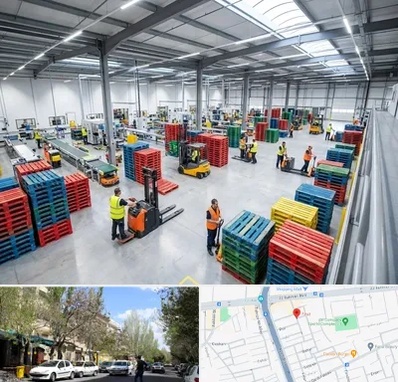 پالت پلاستیکی در کوی فیروز تبریز