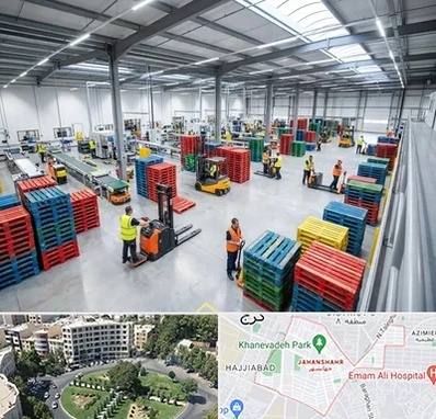 پالت پلاستیکی در جهانشهر کرج 