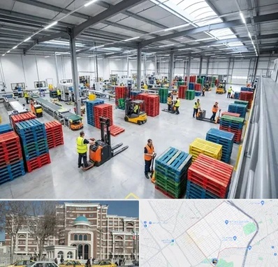 پالت پلاستیکی در طلاب مشهد