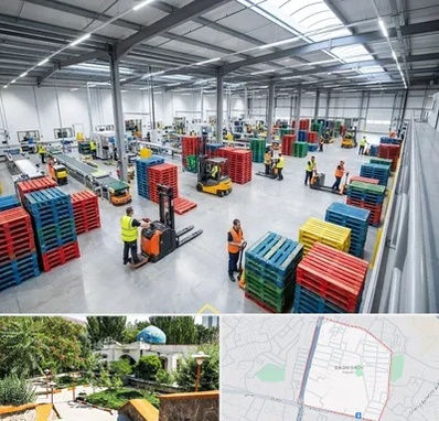 پالت پلاستیکی در باغمیشه تبریز 