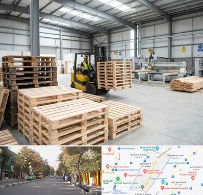 پالت چوبی در شریعتی 