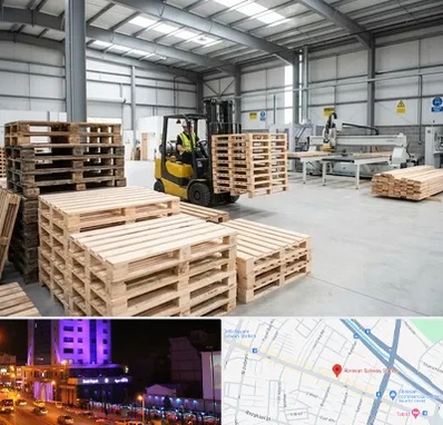 پالت چوبی در آبرسان تبریز