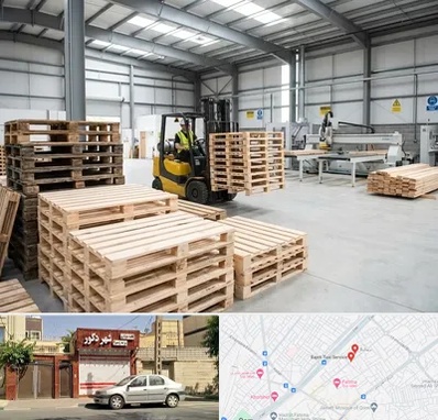 پالت چوبی در باجک قم 