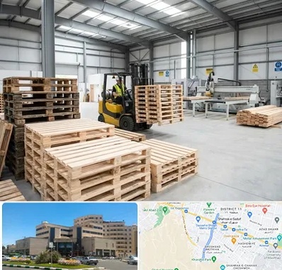 پالت چوبی در صیاد شیرازی مشهد