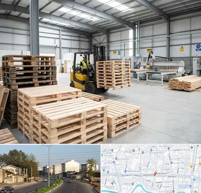 پالت چوبی در ضیابری رشت 