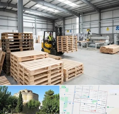 پالت چوبی در مرداویج اصفهان 