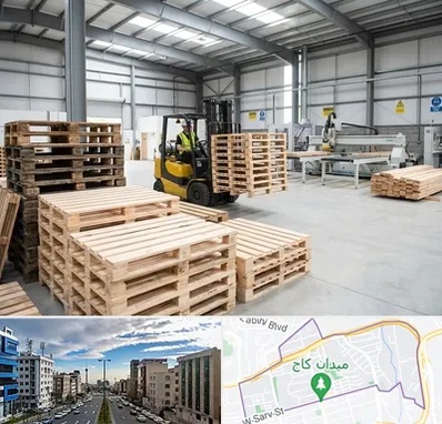 پالت چوبی در سعادت آباد 
