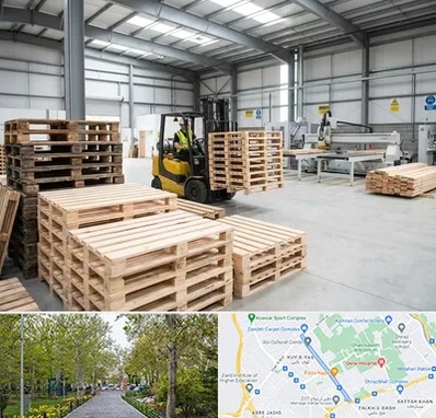 پالت چوبی در قدوسی غربی شیراز