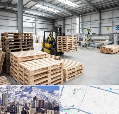 پالت چوبی در ازگل 