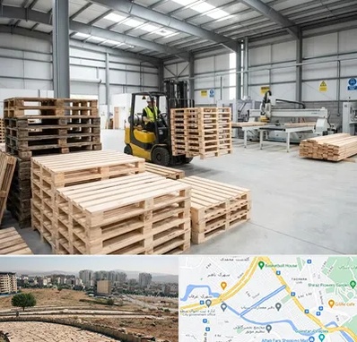 پالت چوبی در کوی وحدت شیراز