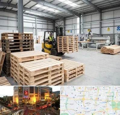 پالت چوبی در جنت آباد تهران 