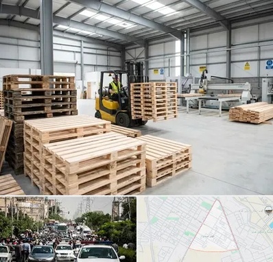 پالت چوبی در سیدی مشهد