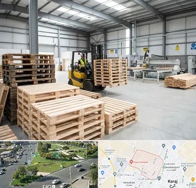 پالت چوبی در شاهین ویلا کرج 