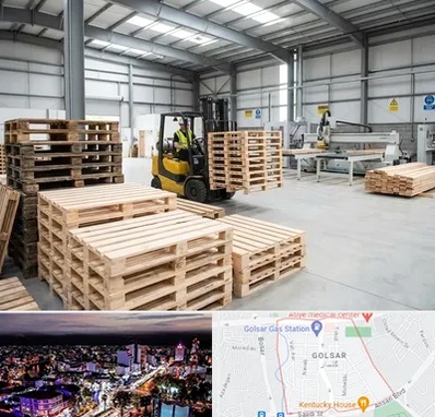 پالت چوبی در گلسار رشت 