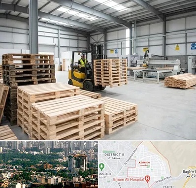 پالت چوبی در عظیمیه کرج