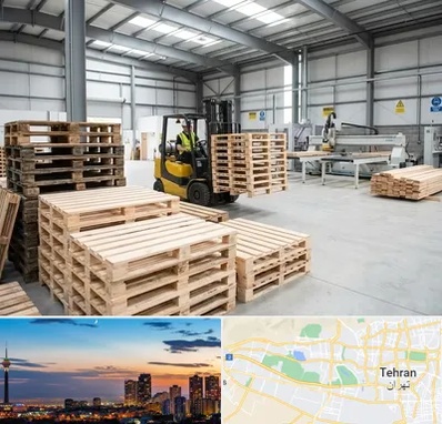 پالت چوبی در غرب تهران 