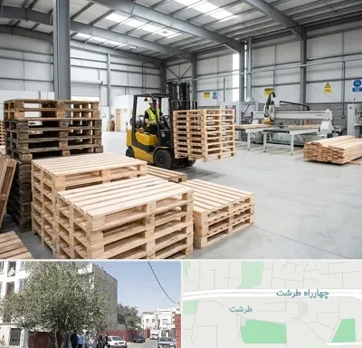 پالت چوبی در طرشت