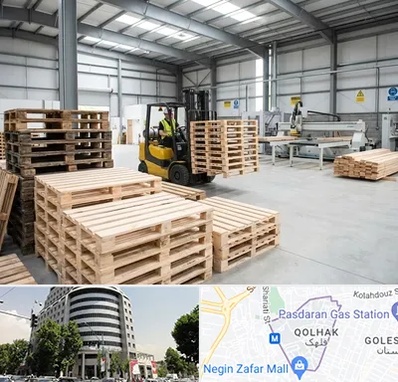 پالت چوبی در قلهک 