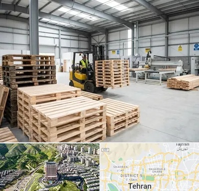 پالت چوبی در شمال تهران 