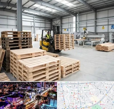 پالت چوبی در منظریه رشت 