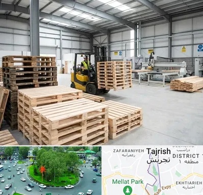 پالت چوبی در تجریش 