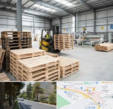 پالت چوبی در مهرویلا کرج 