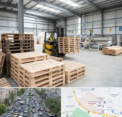 پالت چوبی در گلشهر کرج