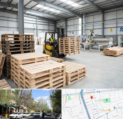 پالت چوبی در کوی فیروز تبریز