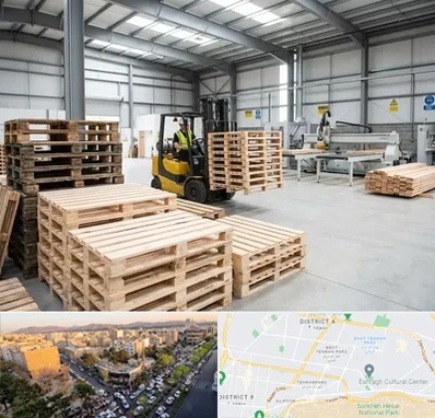 پالت چوبی در تهرانپارس