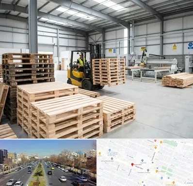 پالت چوبی در بلوار معلم مشهد