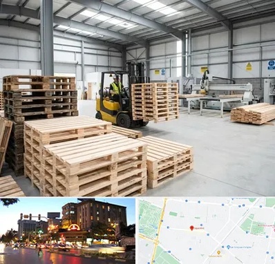 پالت چوبی در بلوار سجاد مشهد