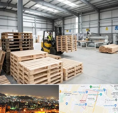 پالت چوبی در مارلیک کرج